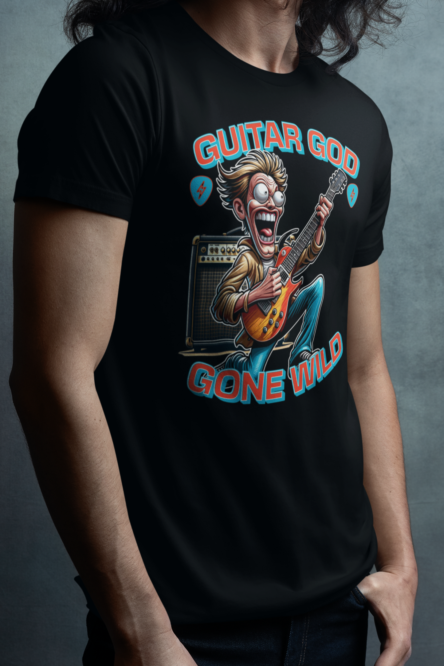 Guitar God Gone Wild T-shirt