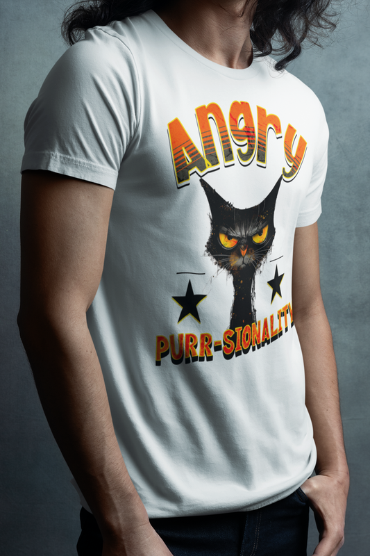 Angry Purr-sionality T-shirt