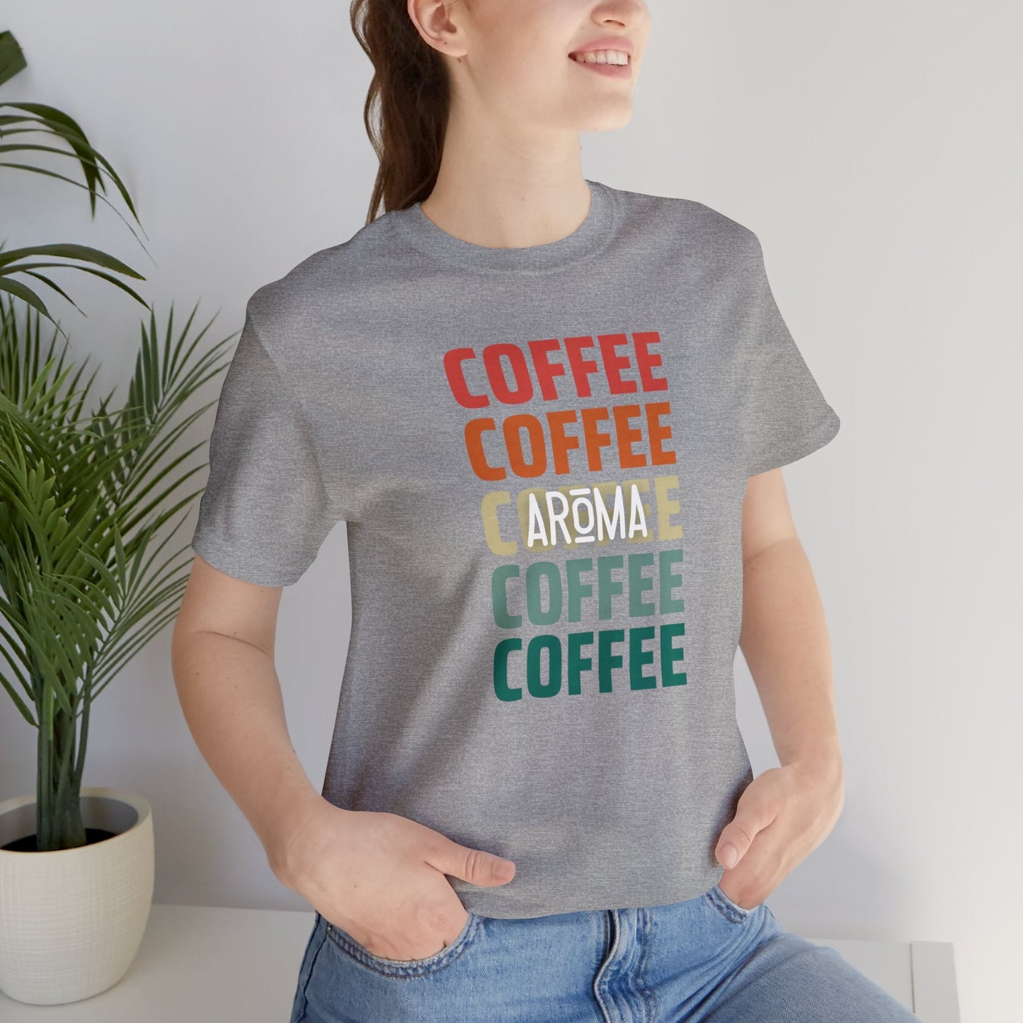 Coffee Aroma T-shirt. - InkArt Fashions