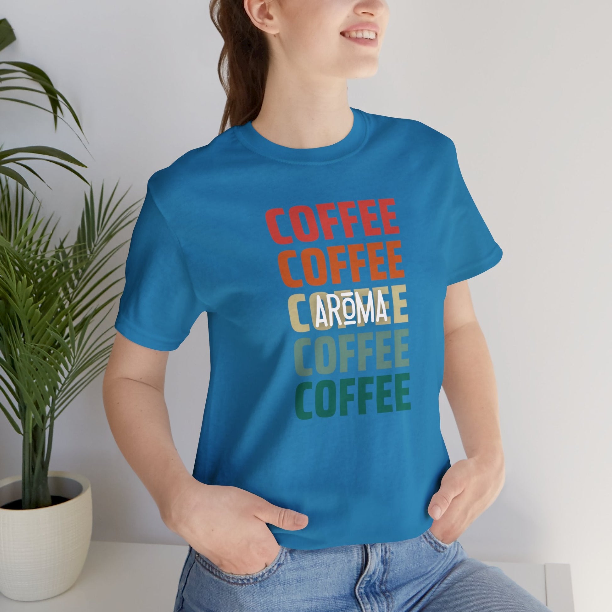 Coffee Aroma T-shirt. - InkArt Fashions