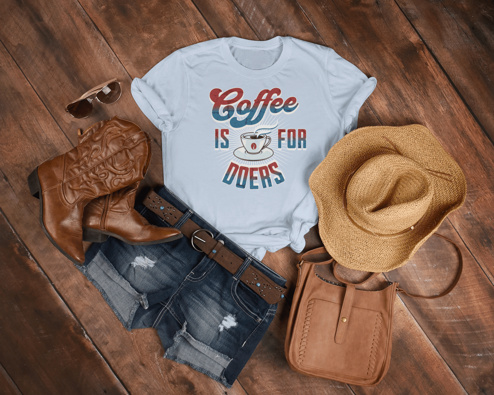 Coffee is for Doers T-shirt. - InkArt Fashions