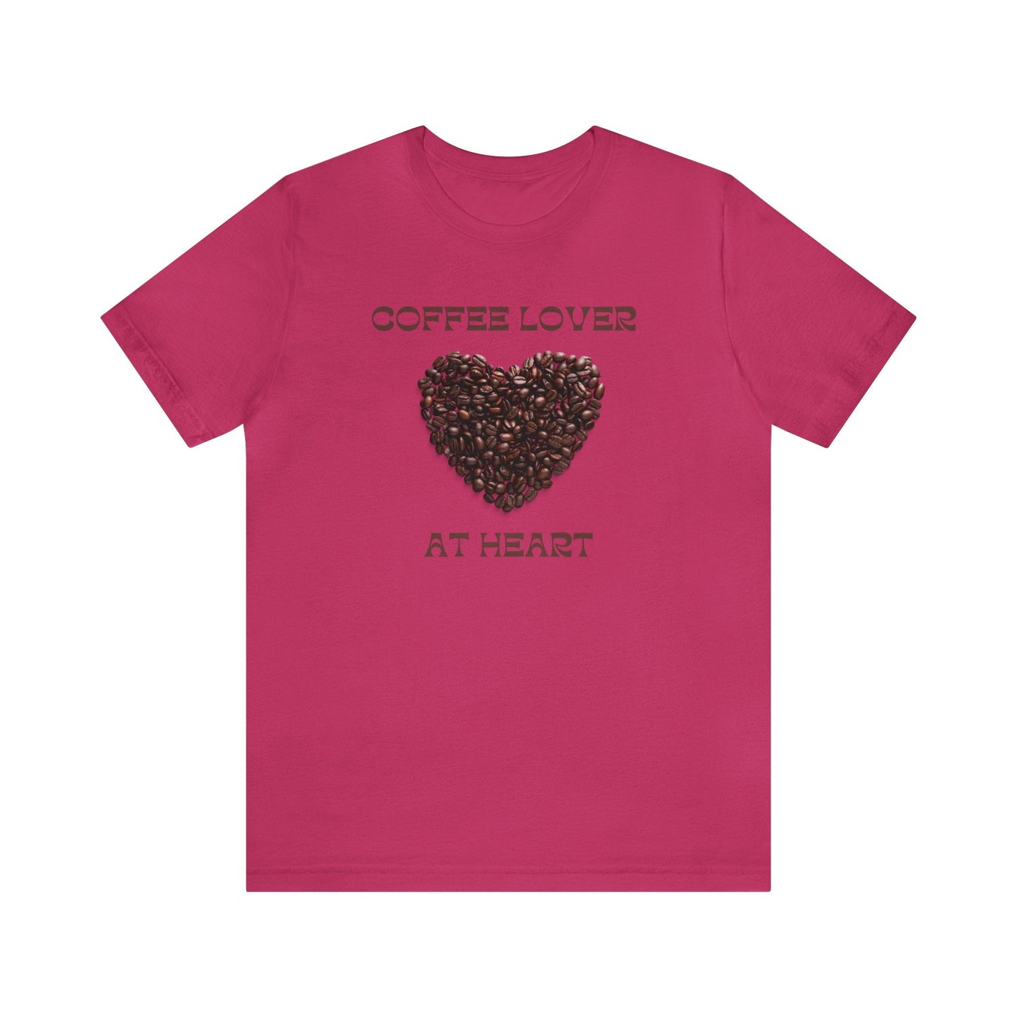 Coffee Lover at Heart T-shirt. - InkArt Fashions