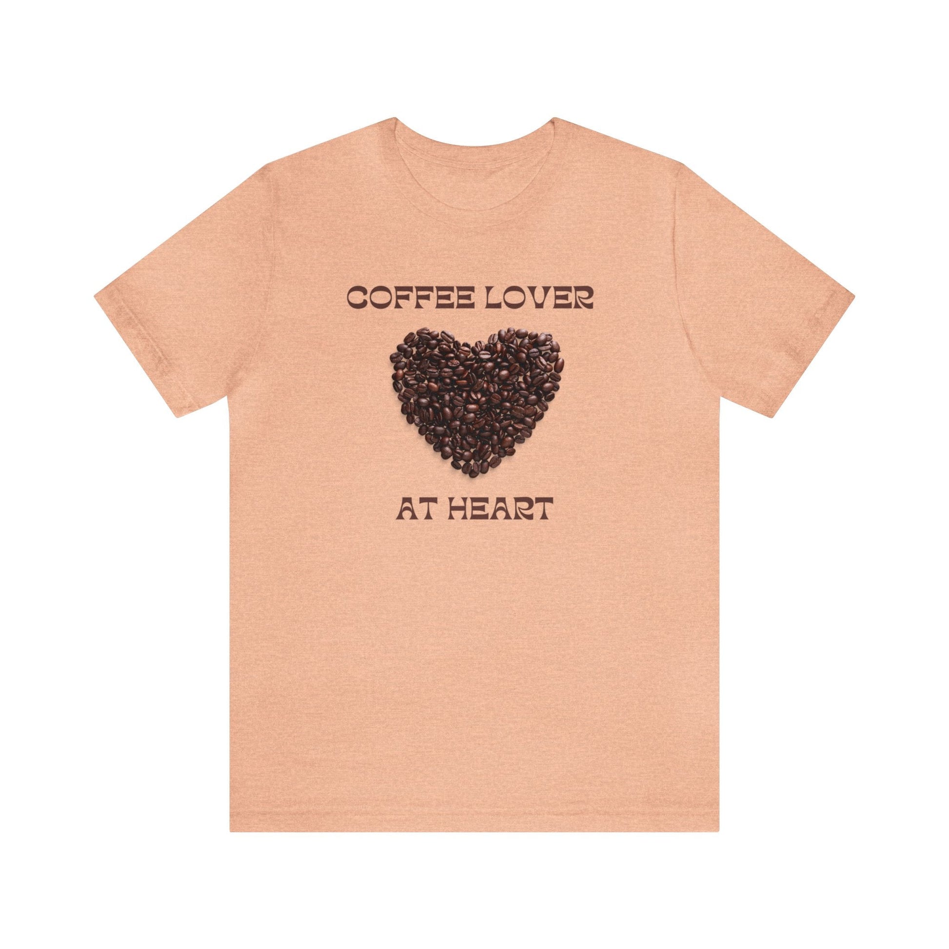 Coffee Lover at Heart T-shirt. - InkArt Fashions