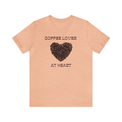 Coffee Lover at Heart T-shirt. - InkArt Fashions