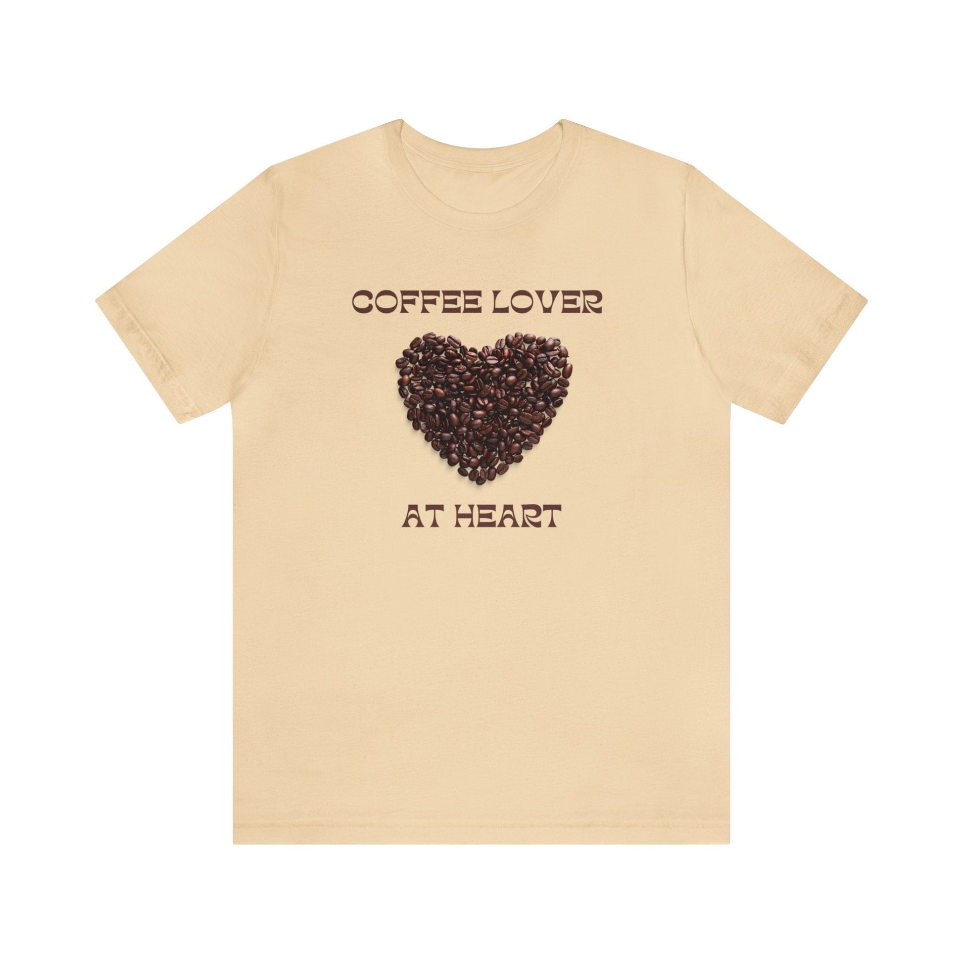 Coffee Lover at Heart T-shirt. - InkArt Fashions