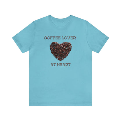 Coffee Lover at Heart T-shirt. - InkArt Fashions