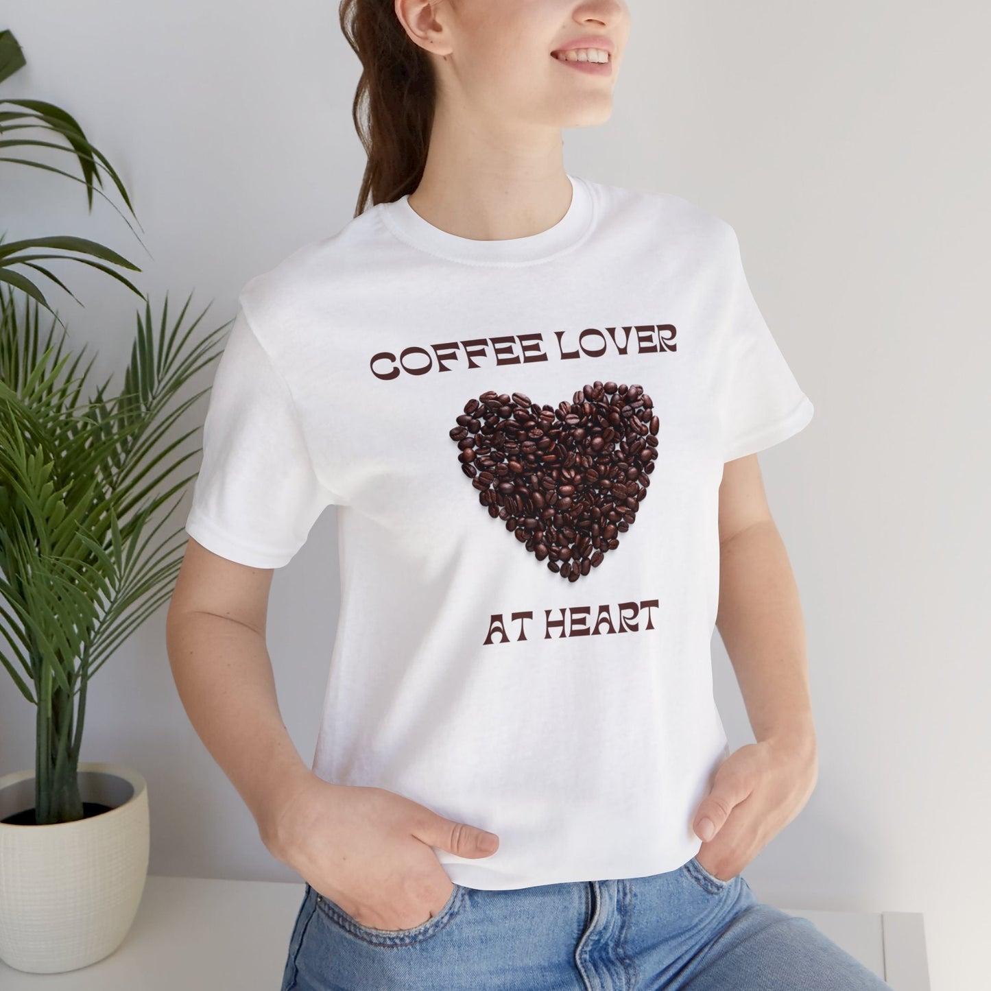 Coffee Lover at Heart T-shirt. - InkArt Fashions