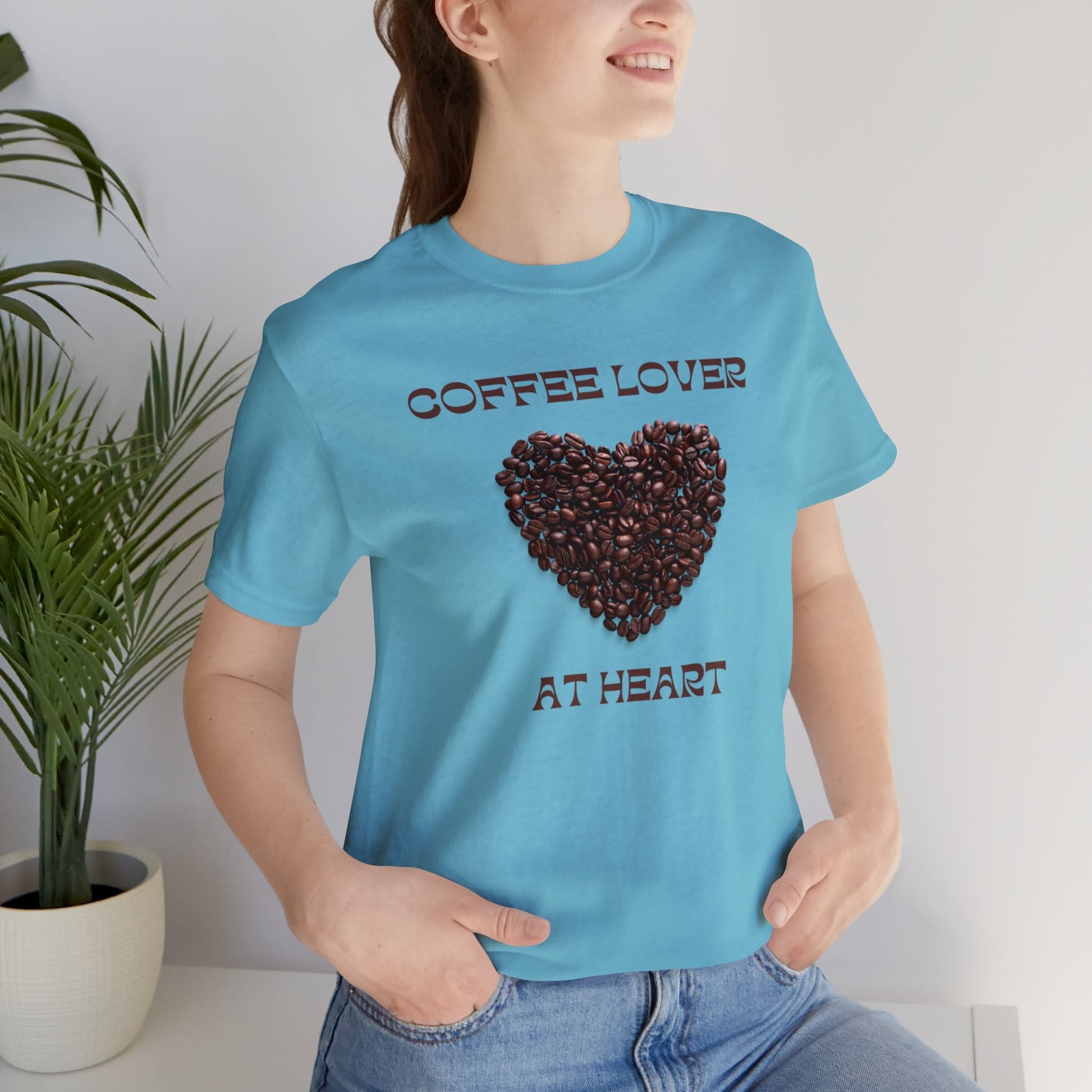 Coffee Lover at Heart T-shirt. - InkArt Fashions