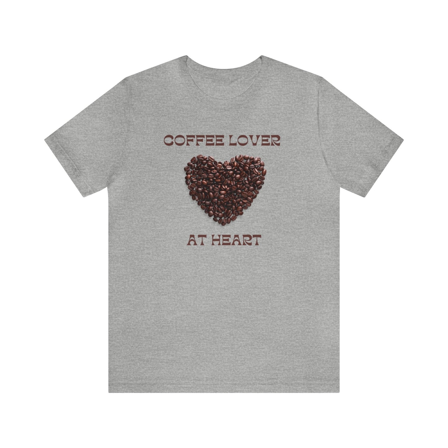 Coffee Lover at Heart T-shirt. - InkArt Fashions