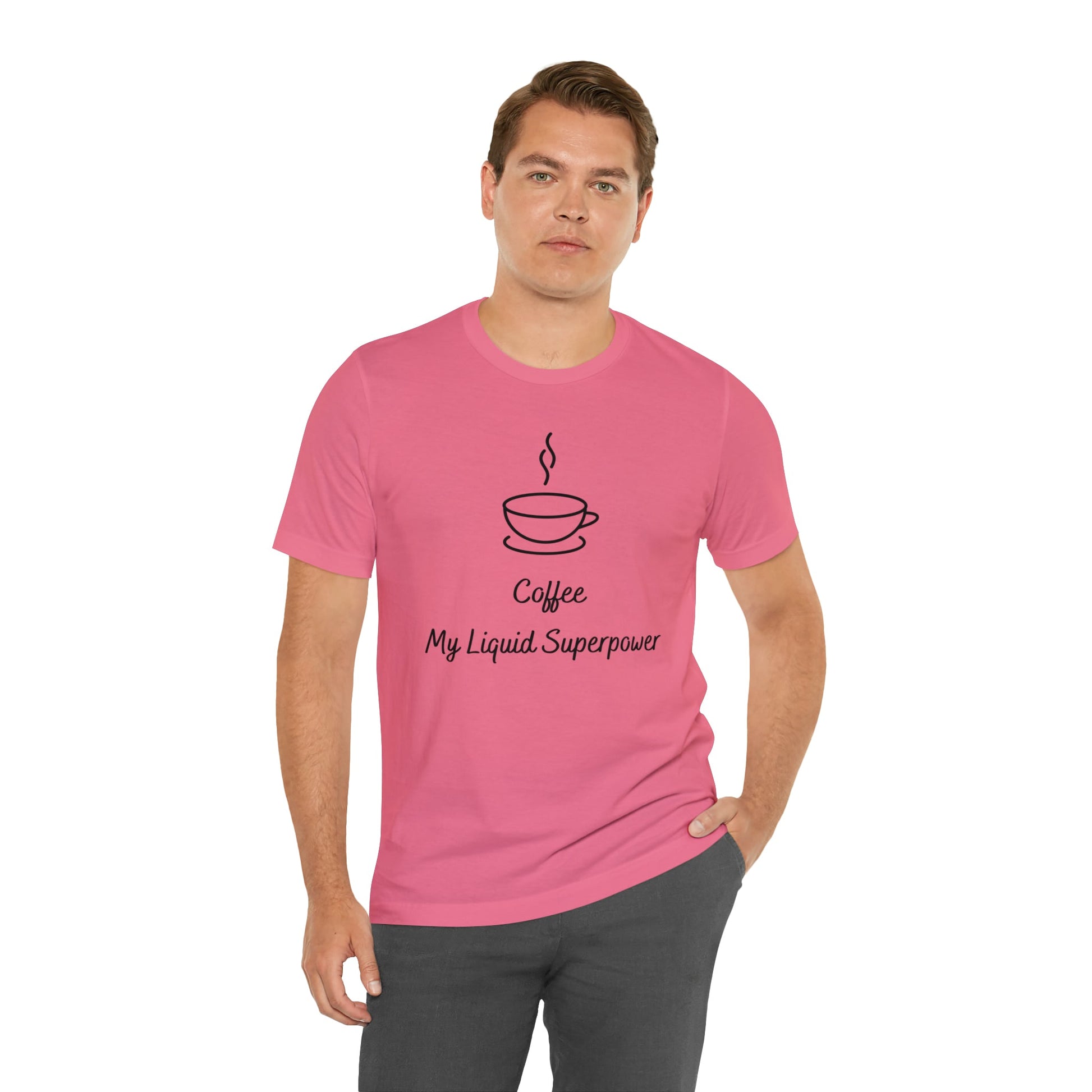 Coffee my liquid superpower T-shirt. - InkArt Fashions