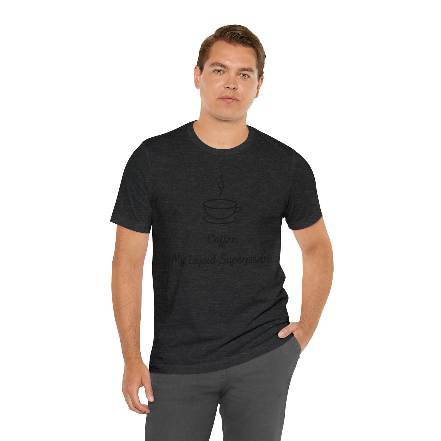 Coffee my liquid superpower T-shirt. - InkArt Fashions