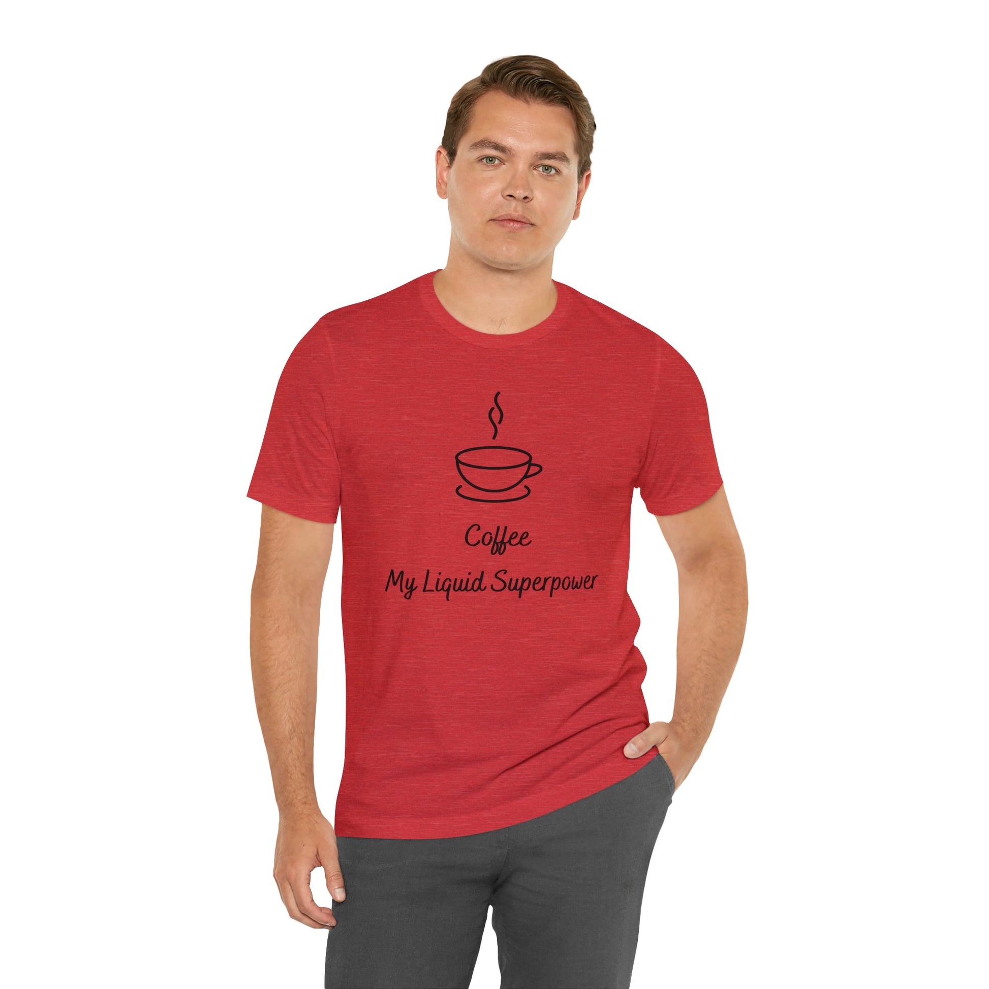 Coffee my liquid superpower T-shirt. - InkArt Fashions