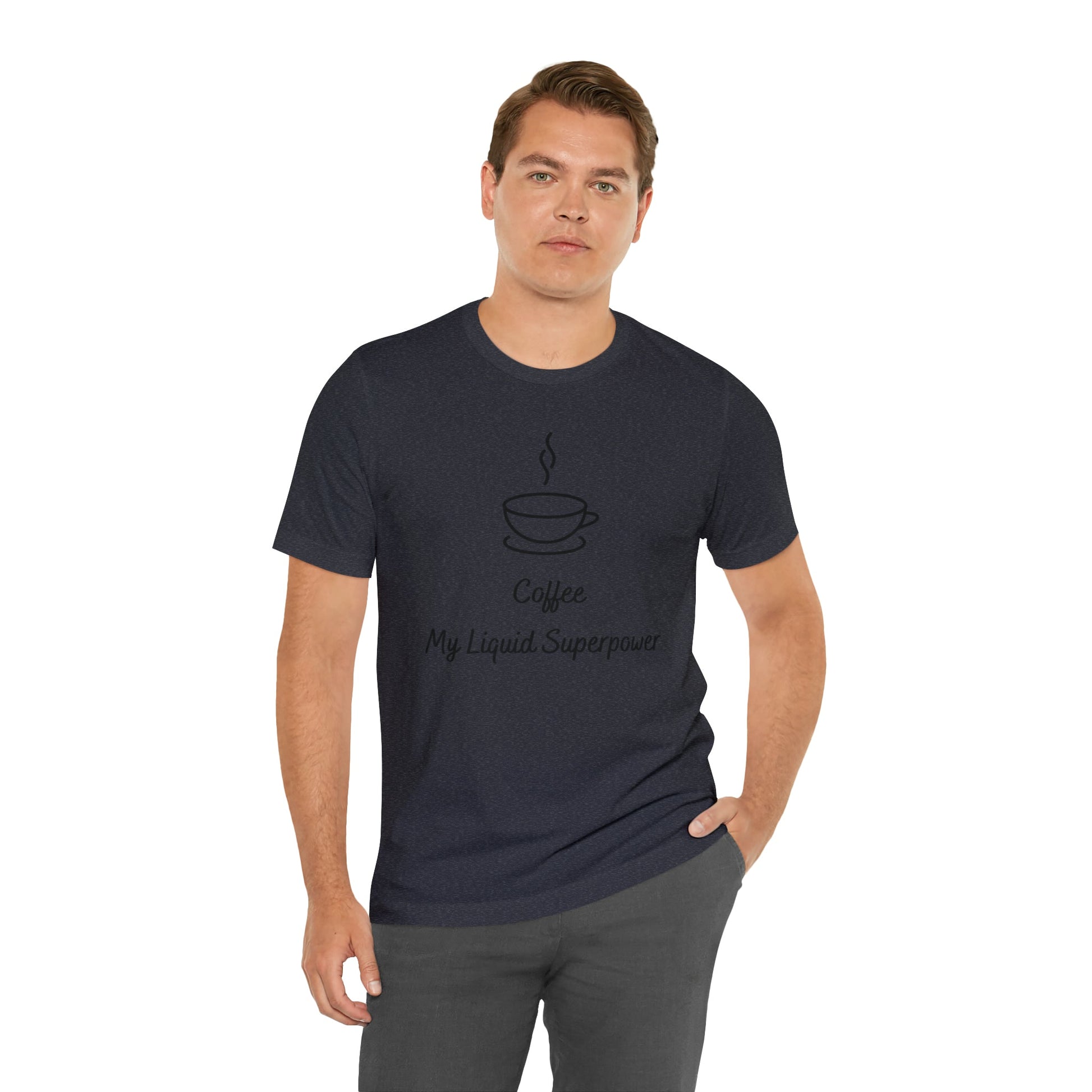 Coffee my liquid superpower T-shirt. - InkArt Fashions