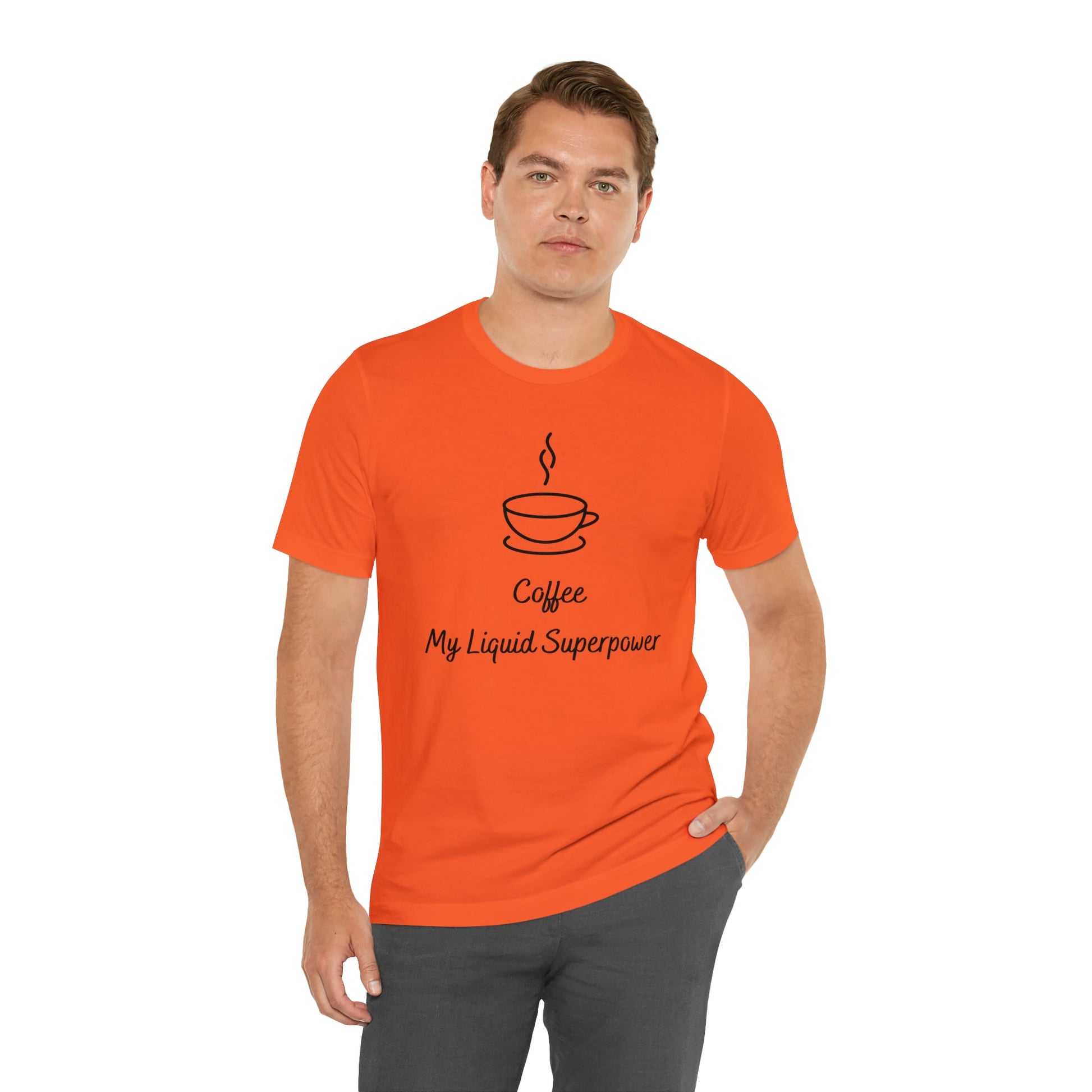 Coffee my liquid superpower T-shirt. - InkArt Fashions