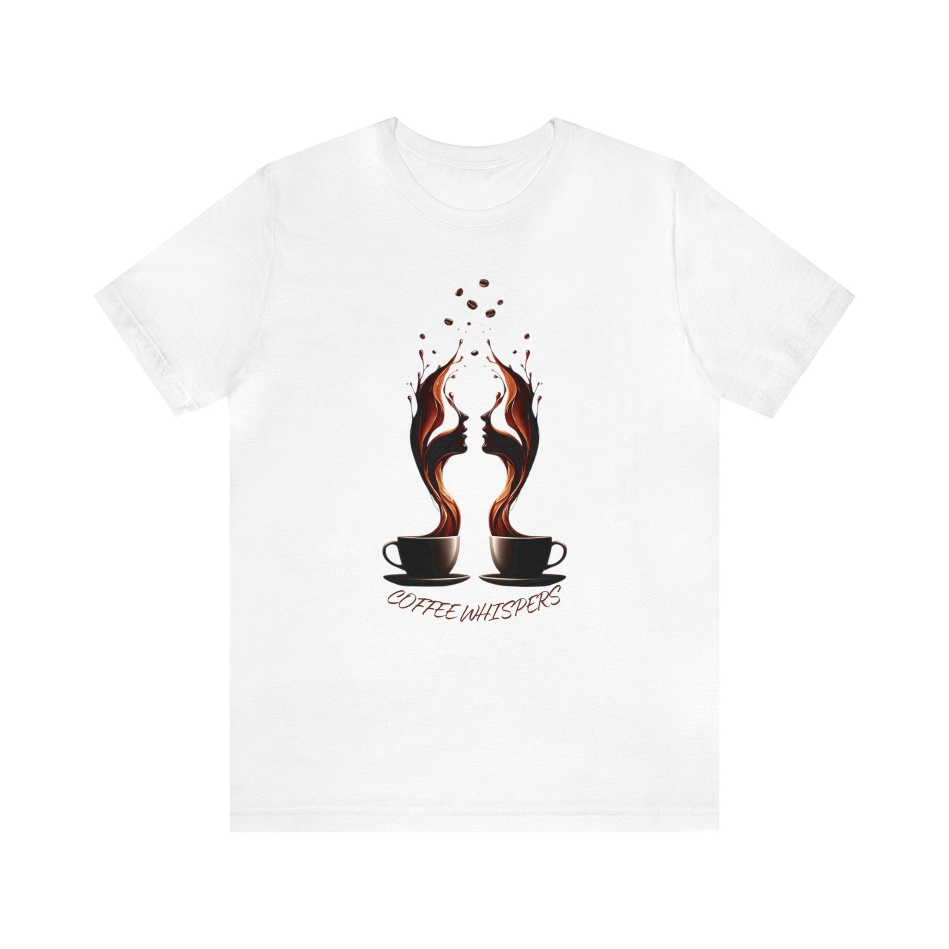Coffee Whispers T-shirt. - InkArt Fashions
