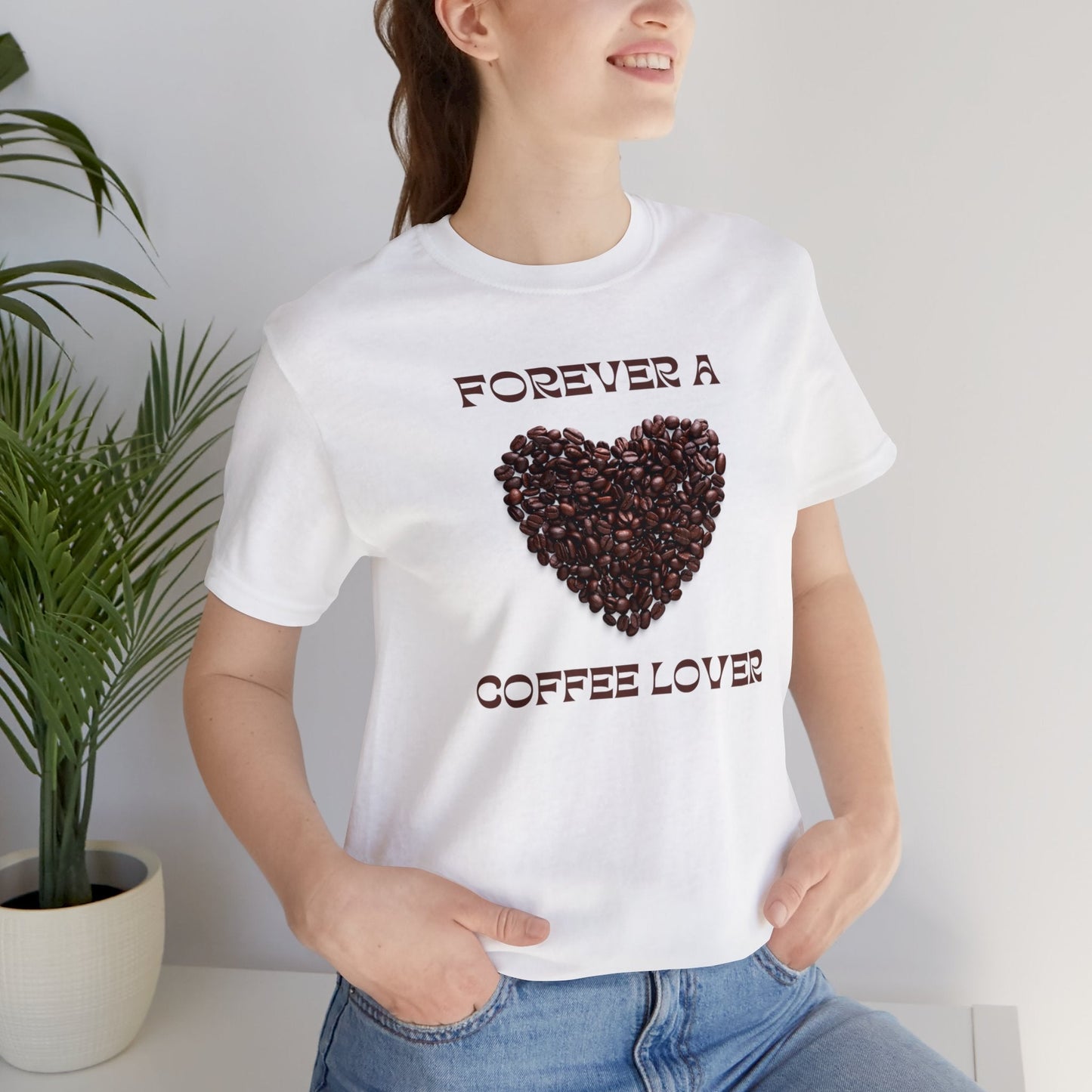 Forever a Coffee Lover T-shirt. - InkArt Fashions