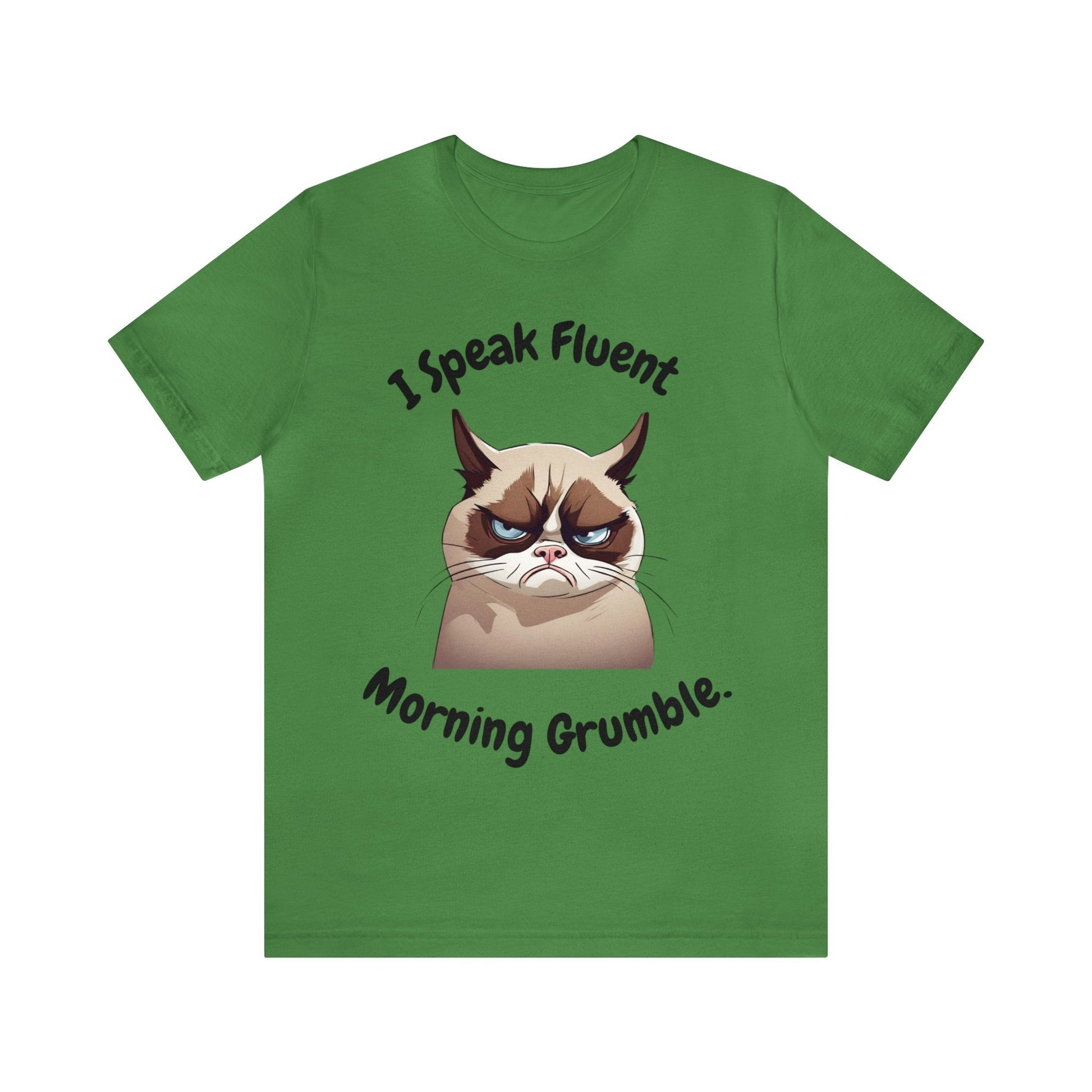 I Speak Fluent Morning Grumble t-shirt - InkArt Fashions