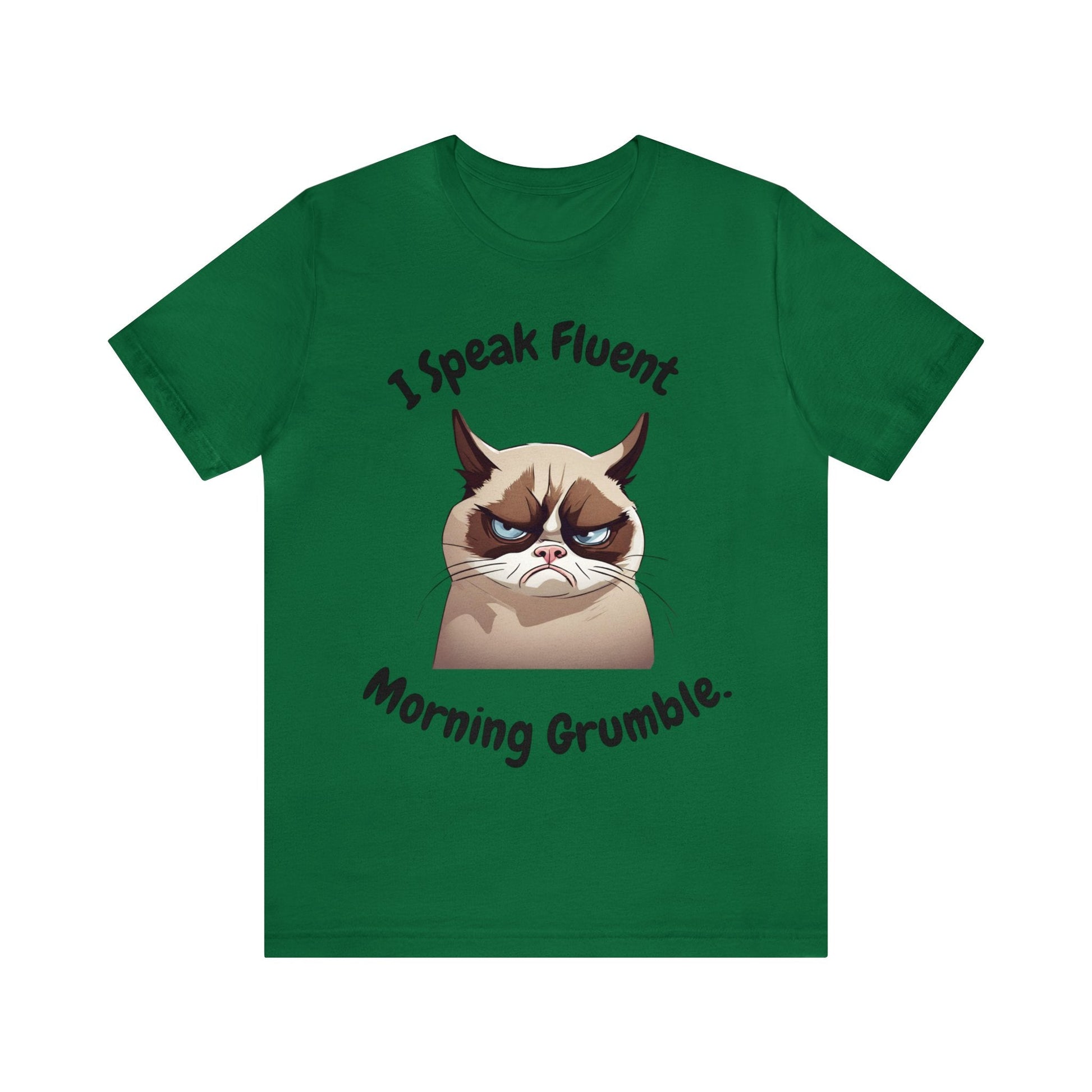 I Speak Fluent Morning Grumble t-shirt - InkArt Fashions