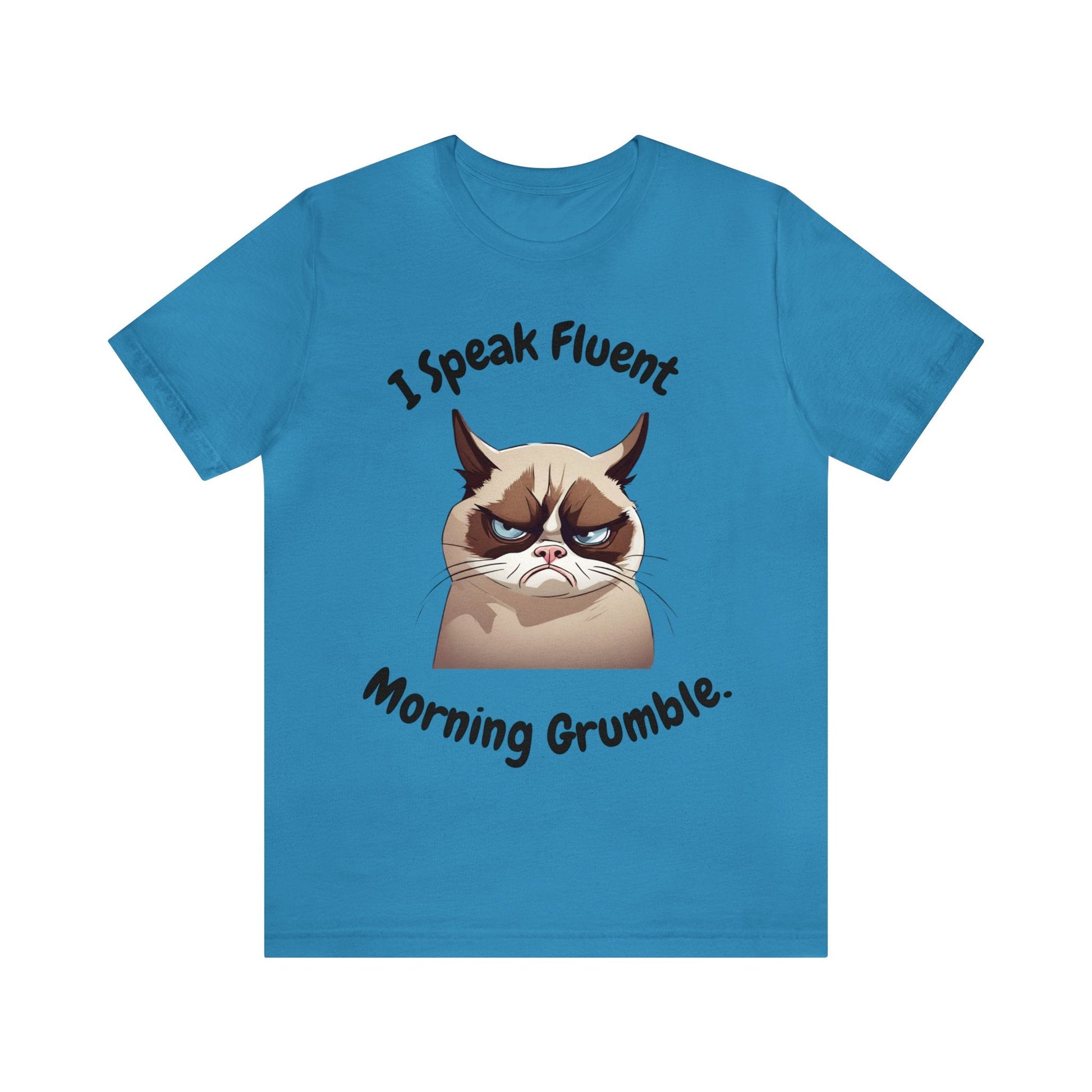 I Speak Fluent Morning Grumble t-shirt - InkArt Fashions