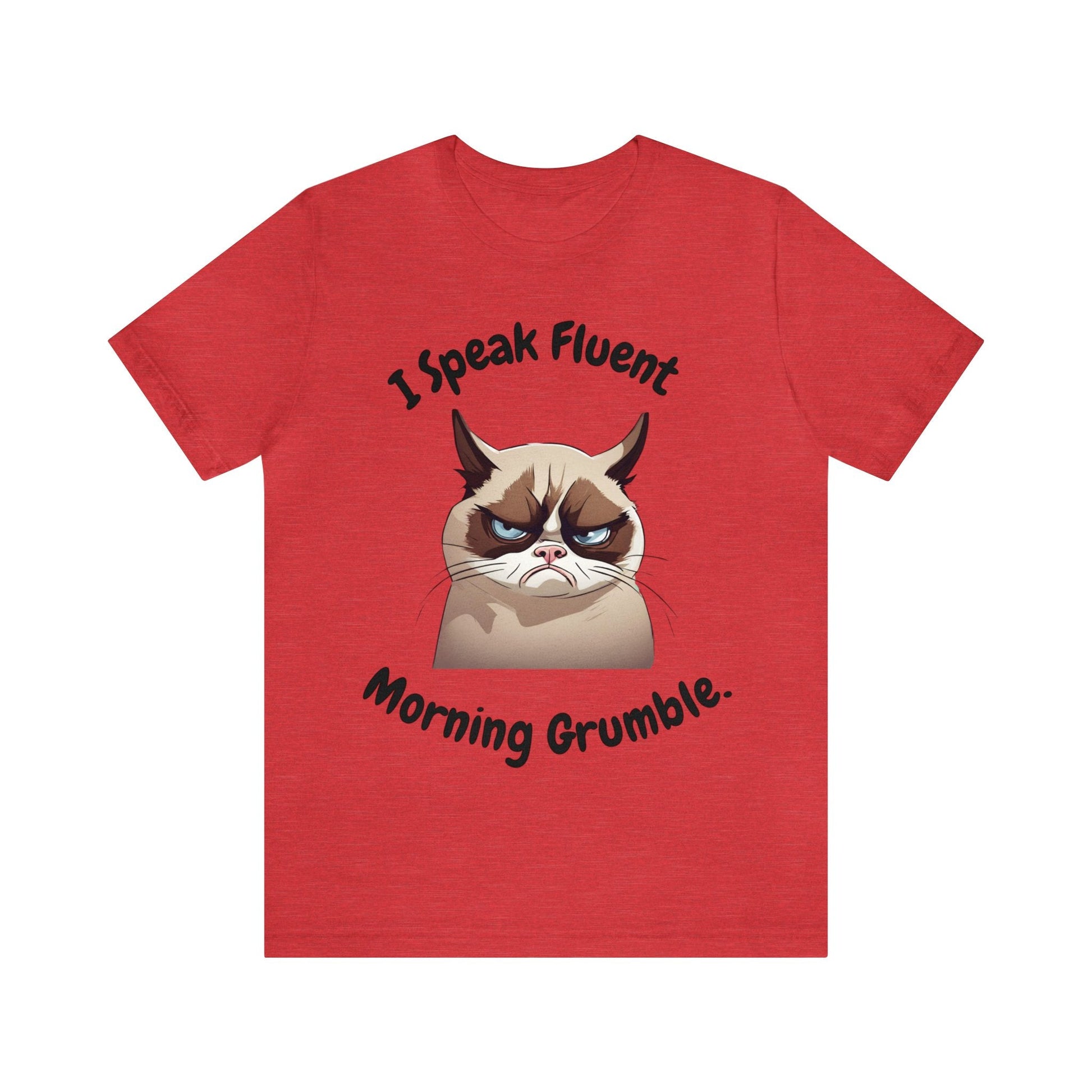 I Speak Fluent Morning Grumble t-shirt - InkArt Fashions