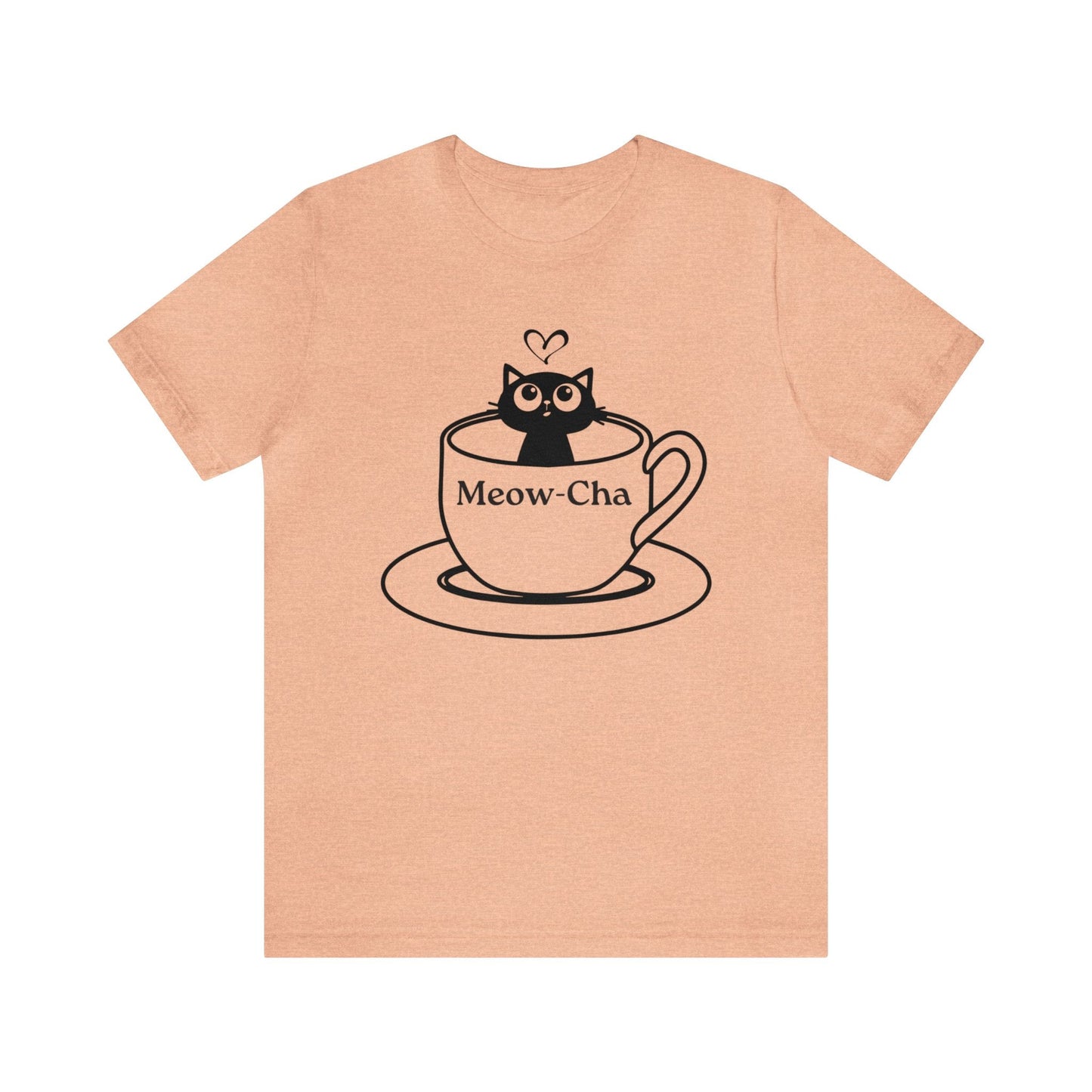 Meow-Cha T-shirt - InkArt Fashions