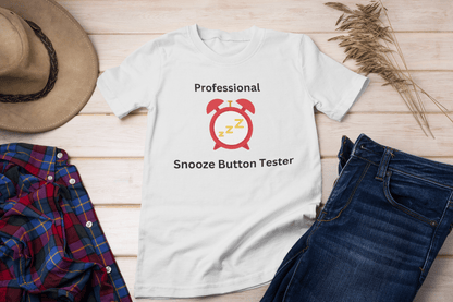 Professional Snooze Button Tester - InkArt Fashions