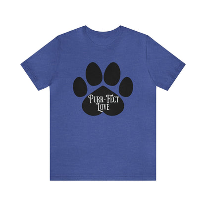 Purr-fect Love T-shirt. - InkArt Fashions