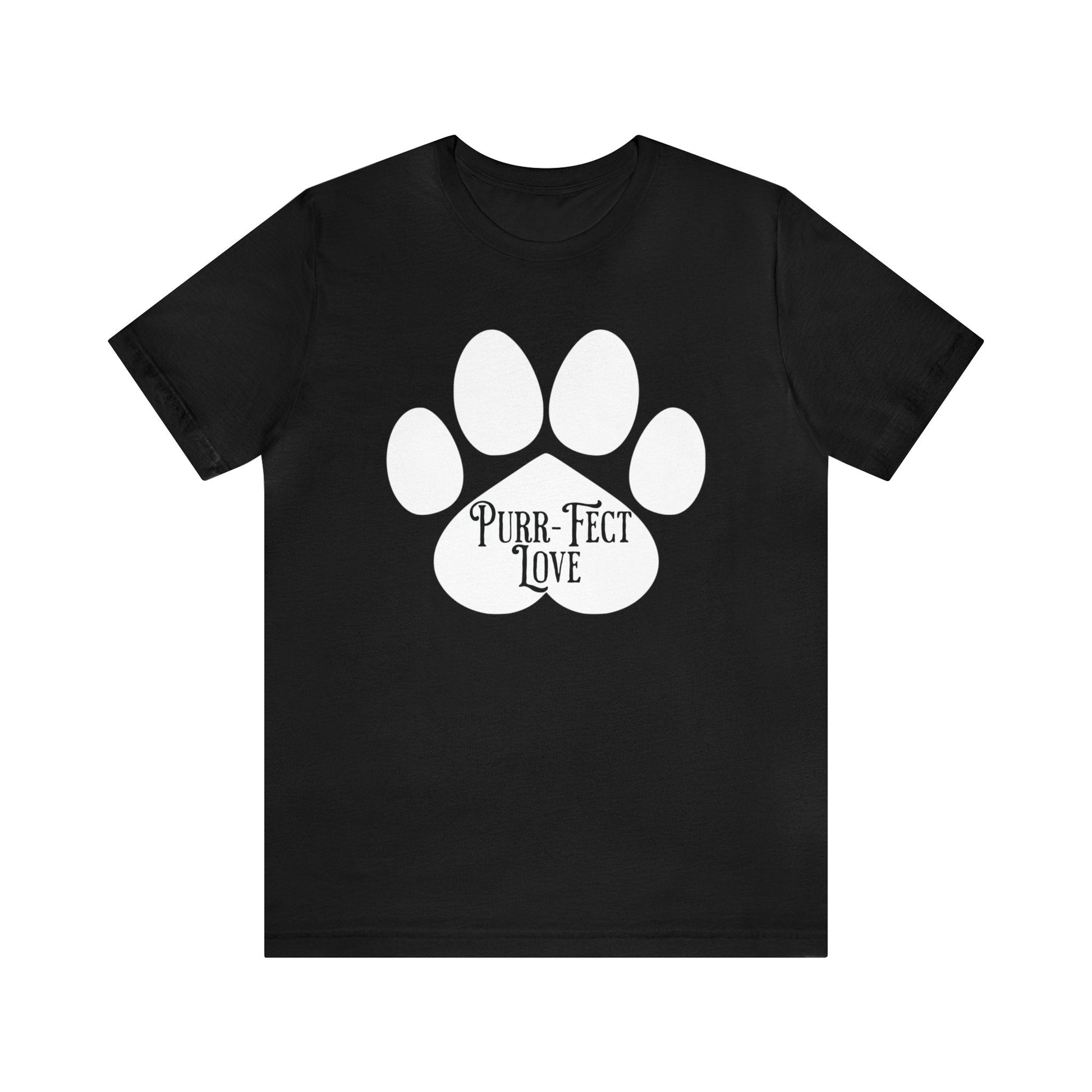 Purr-fect Love T-shirt. - InkArt Fashions