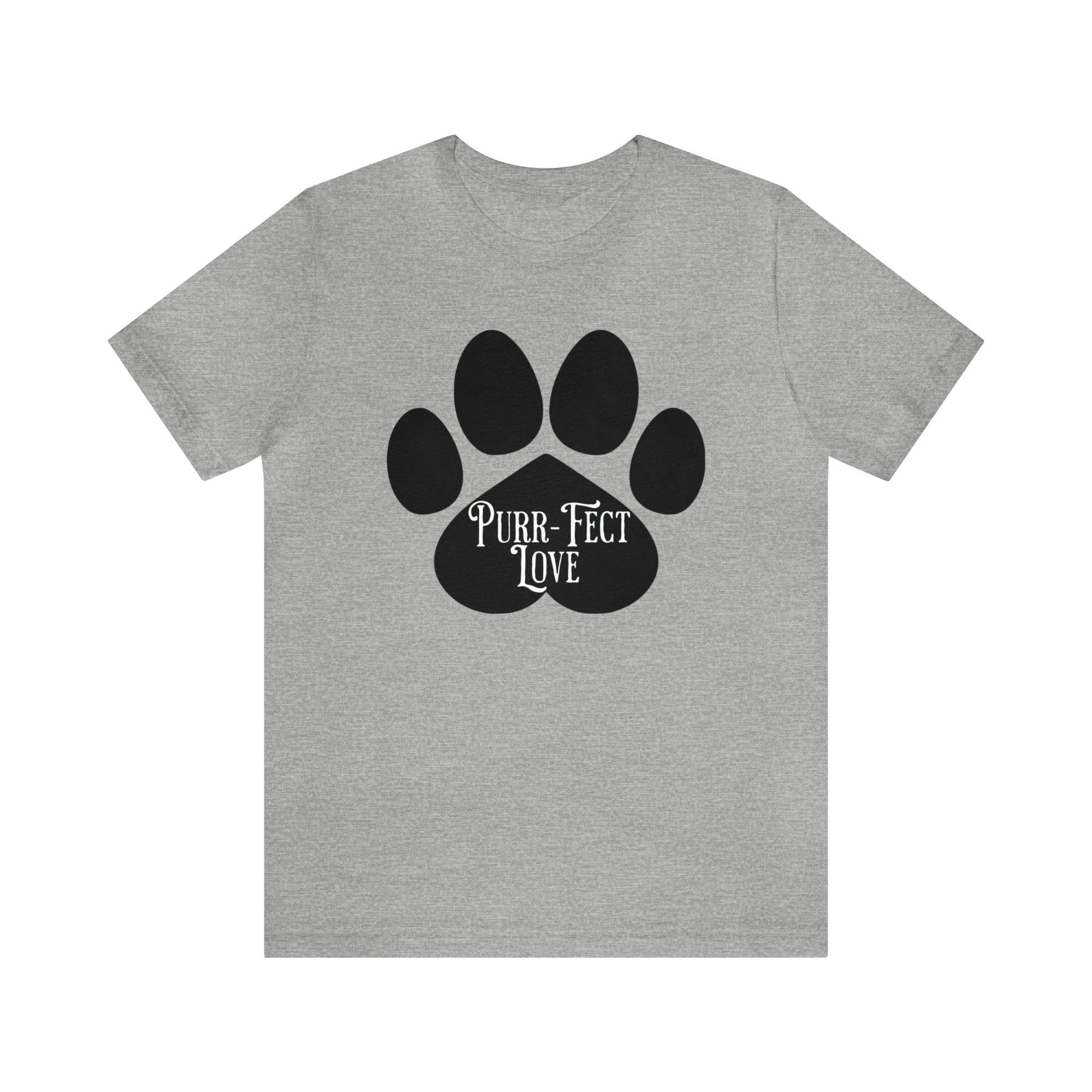 Purr-fect Love T-shirt. - InkArt Fashions