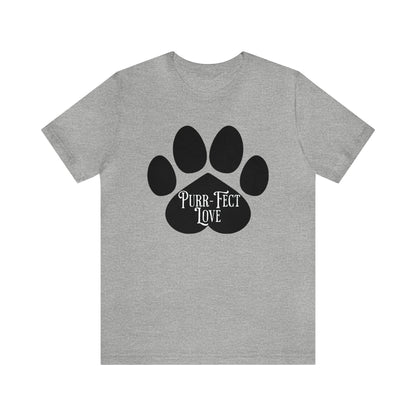 Purr-fect Love T-shirt. - InkArt Fashions