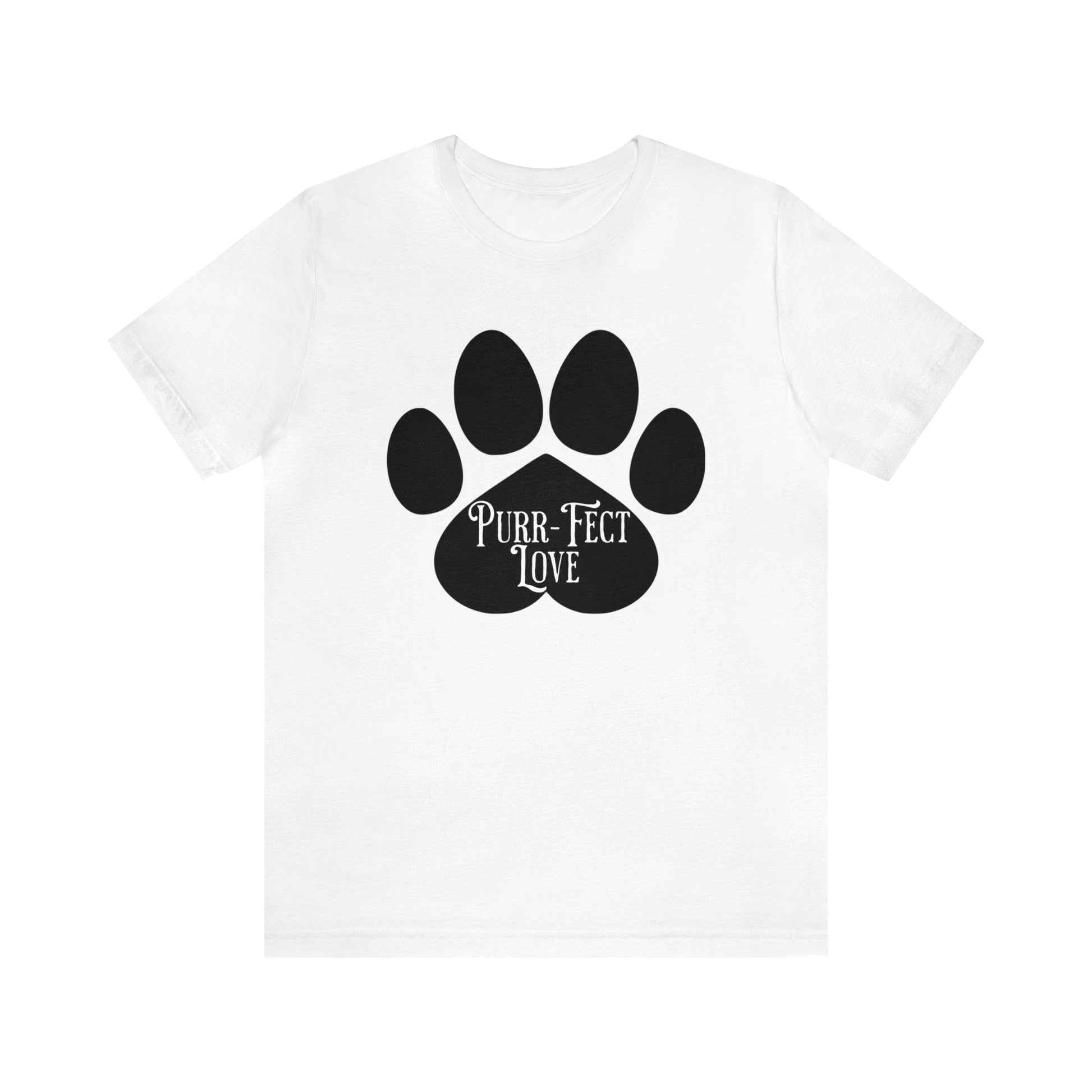 Purr-fect Love T-shirt. - InkArt Fashions