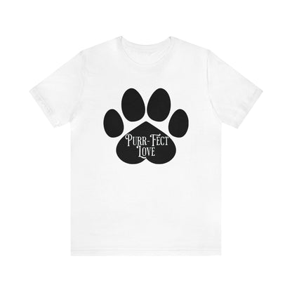 Purr-fect Love T-shirt. - InkArt Fashions