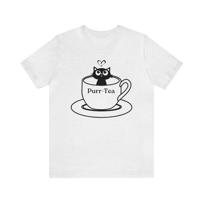 Purr-Tea T-shirt - InkArt Fashions