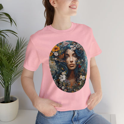 The Blossoming Beauty T-shirt - InkArt Fashions