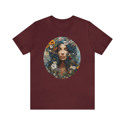 The Blossoming Beauty T-shirt - InkArt Fashions